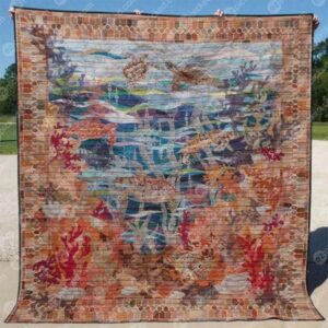 Amazing Seaturtle Quilt Blanket Ht10  Quilt